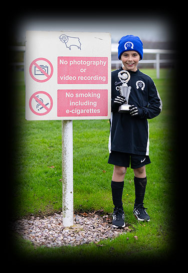 Derby County Training Ground - No Photos Sign - Oops!
