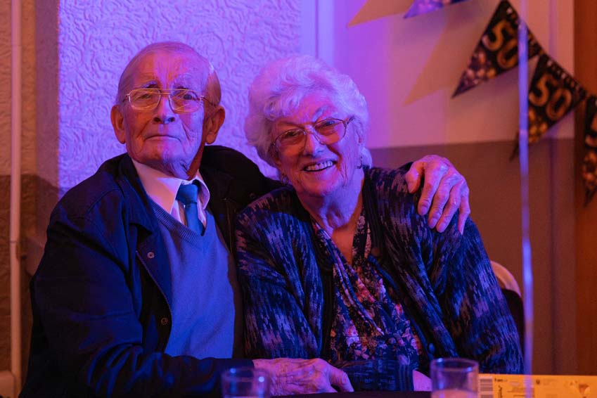 50th Birthday Gathering - This lovely couple have been married for 70 years