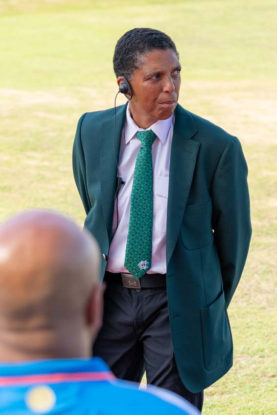 England Women's Cricket security detail on the watch at a match against India 2025